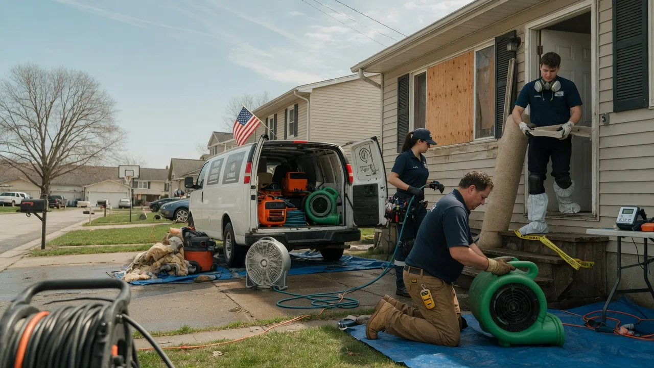 Water Damage Restoration in Luther, IA near me